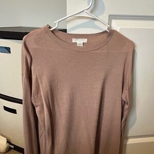 H&M Dusty Pink Crew Neck Sweater